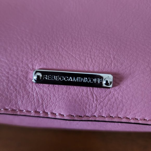 Rebecca Minkoff Quilted Love Crossbody Full Size in Pink - Picture 4 of 4